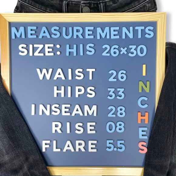 American Eagle AirFlex 360 Jeans | Men’s 26x30 | Distressed Black | Real Good - Picture 7 of 9